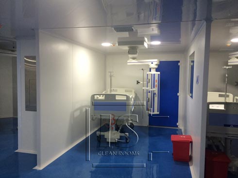 montaje salas limpias con cerramientos para industria del sector hospitalario 13